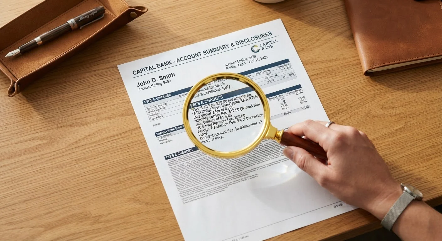 Bank Fees Hiding in Plain Sight: A Guide to the Fine Print