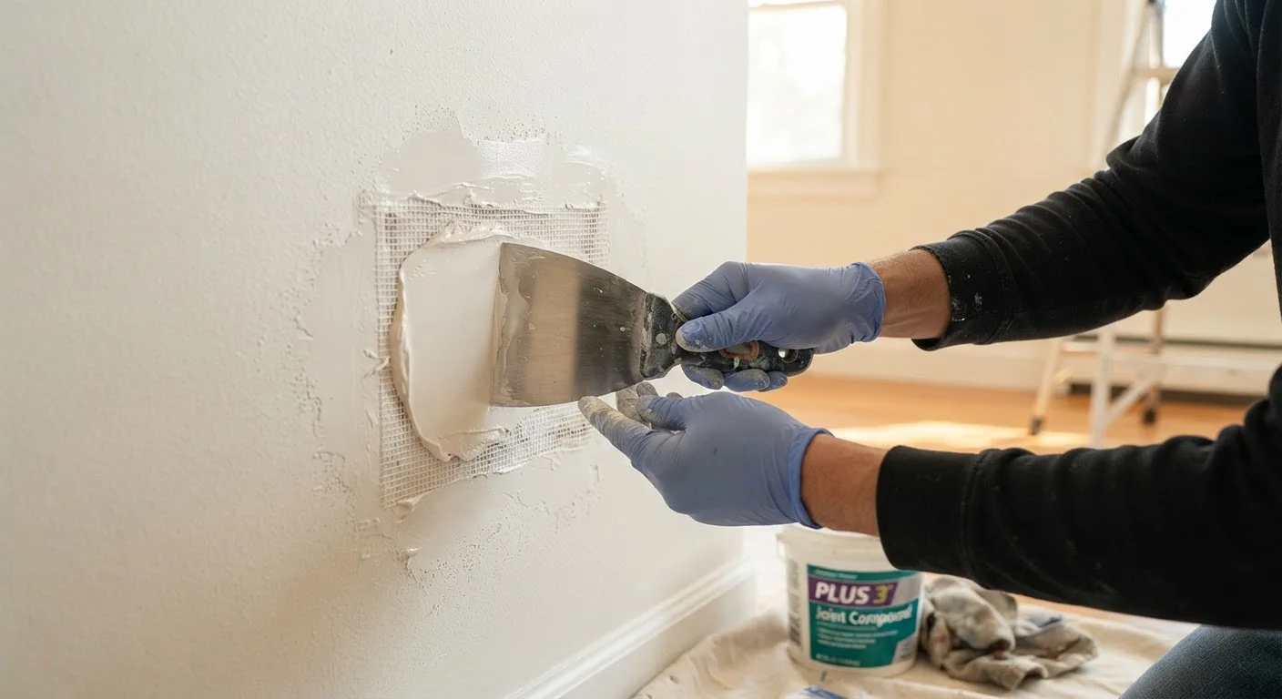 Drywall Repair from Hairline Cracks to Fist-Sized Holes