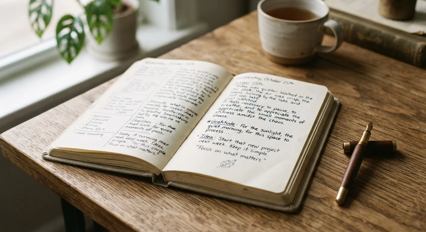 Journaling for Mental Health: What It Can and Can't Do