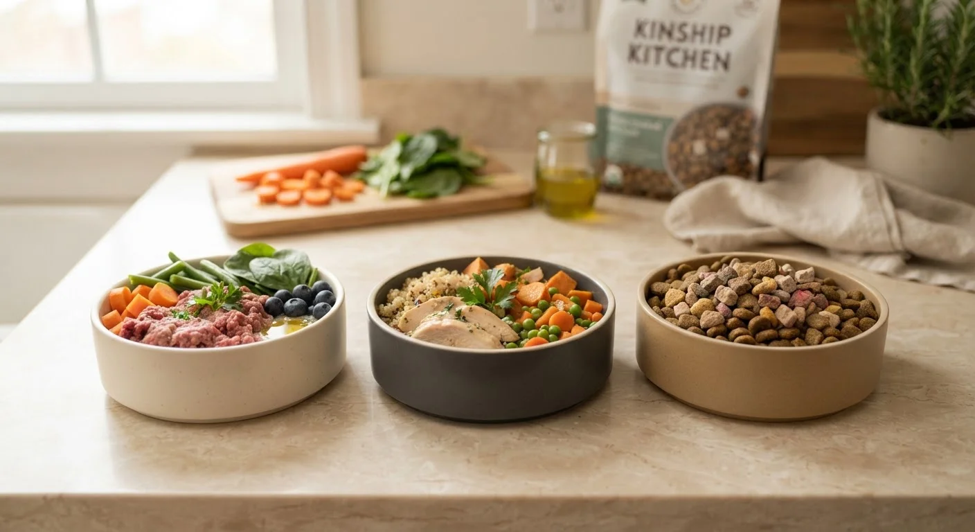 Raw, Cooked, or Commercial: Mapping the Main Approaches to Feeding Pets