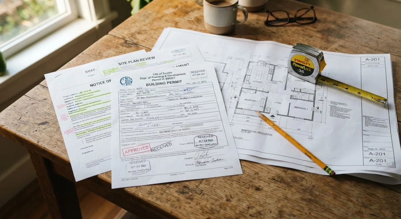Reading a Permit: What the Paperwork Actually Tells You About Your Home