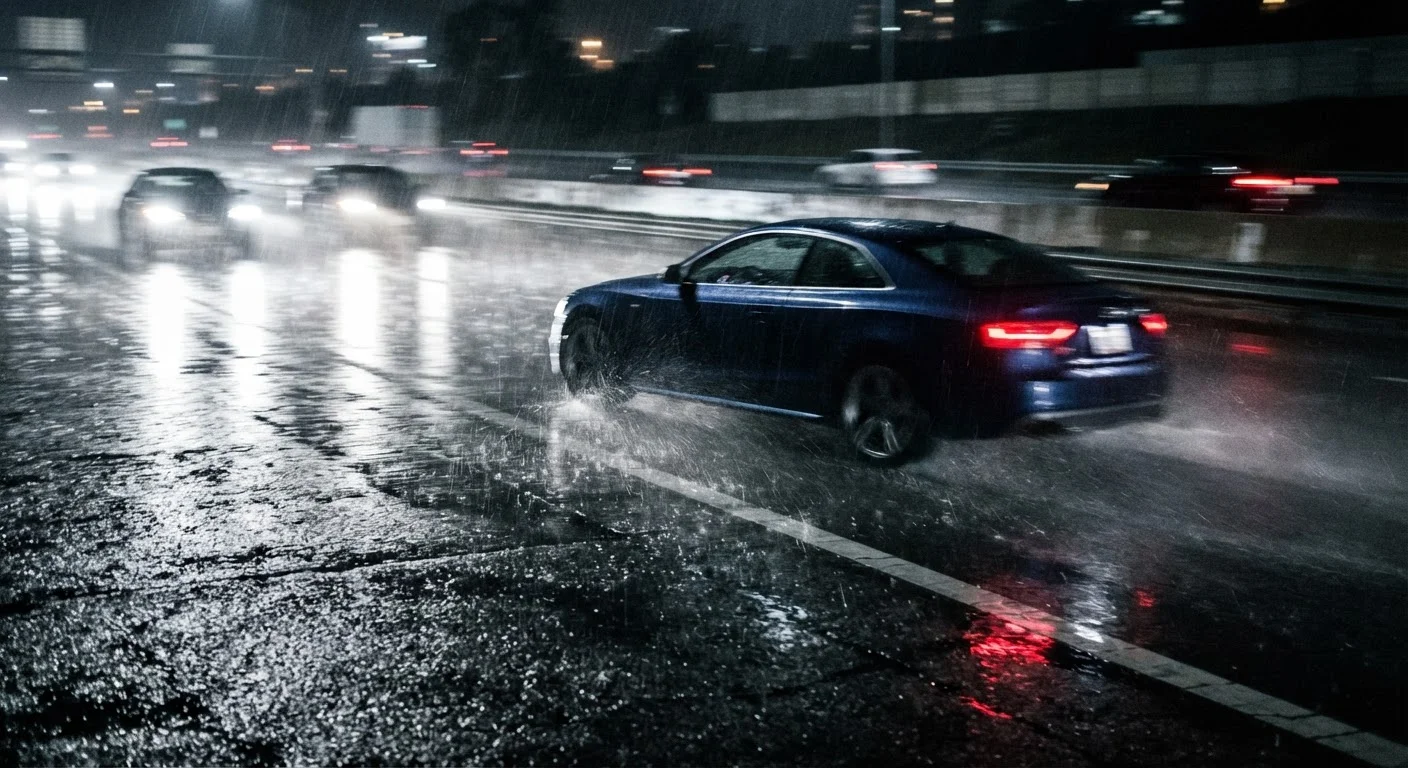 Skids, Hydroplaning, and Loss of Control: What to Do in the Moments That Count