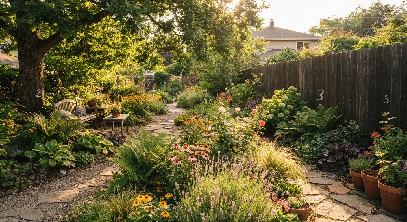 Sunlight in the Garden: Mapping Full Sun, Part Shade, and Deep Shade Zones