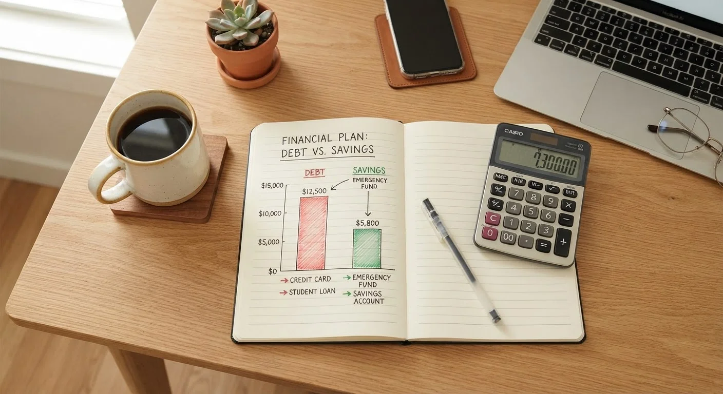 The Complete Picture: Managing Debt and Savings Together