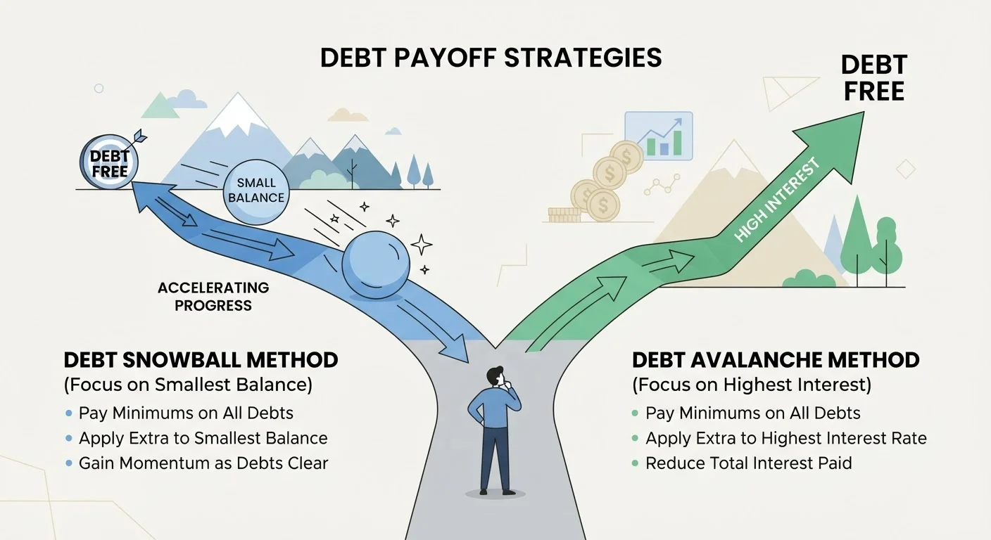 The Debt Avalanche vs. Debt Snowball: Which Payoff Strategy Fits Your Situation