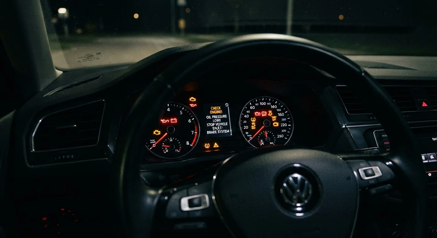 Warning Lights on Your Dashboard and What They're Actually Telling You
