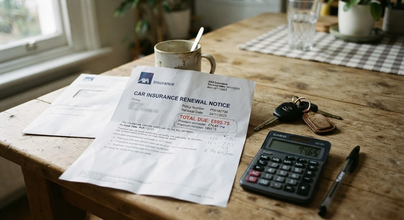 Why Your Car Insurance Premium Went Up (And What Actually Drives the Rate)